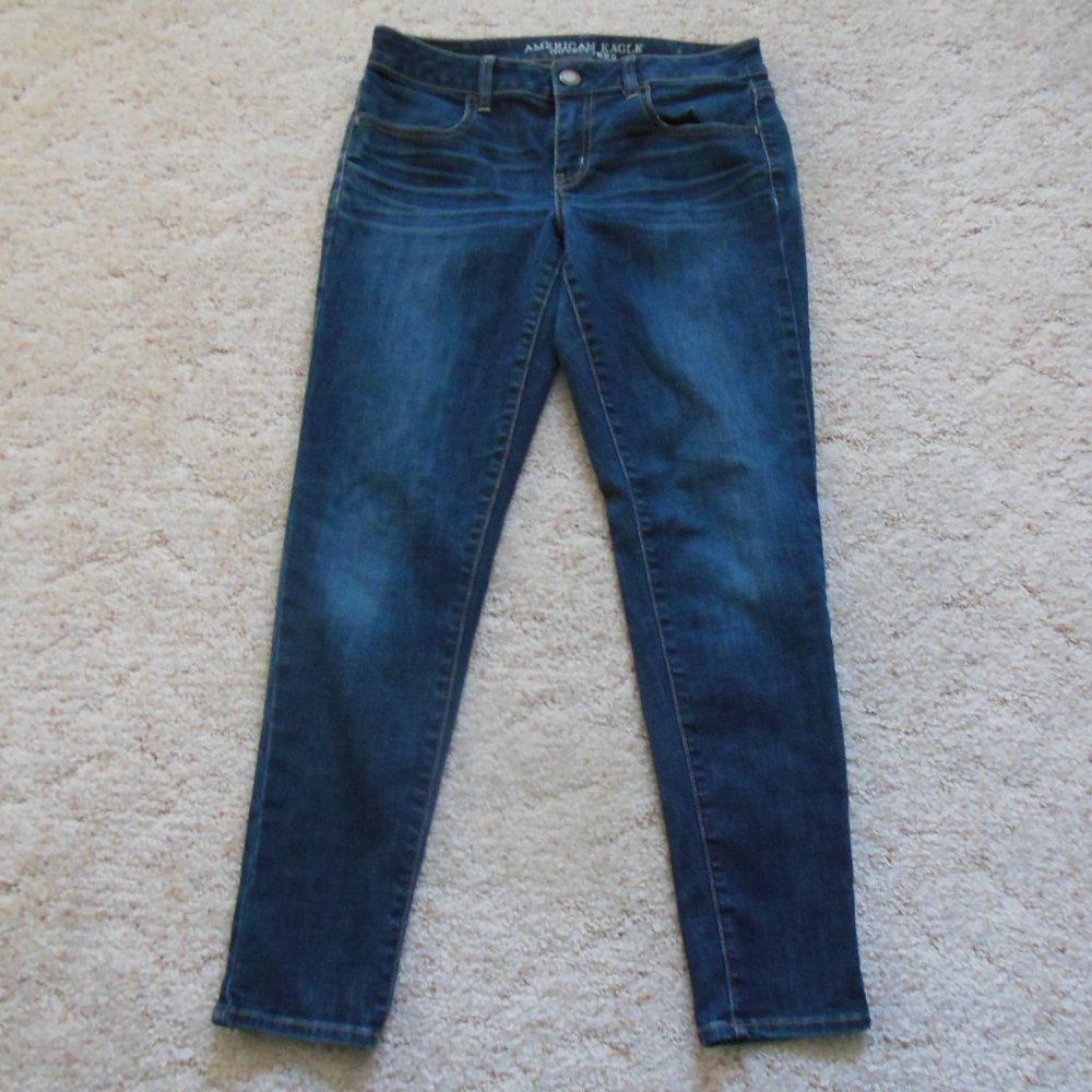 American Eagle Outfitters Super Stretch Jeggings Dark Wash